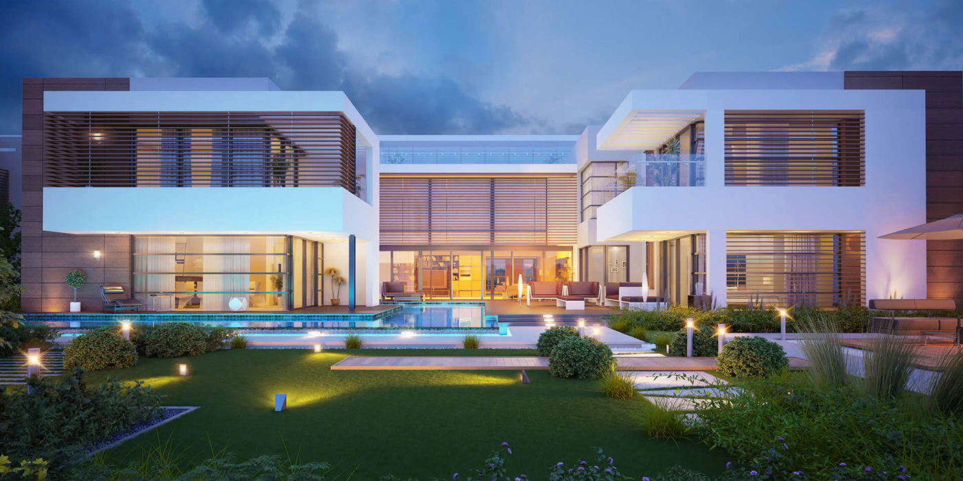 Water Canal Villas by Sobha
